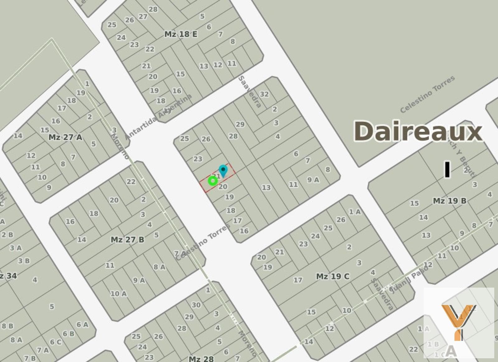 Land for Sale - 300 square meters - Daireaux