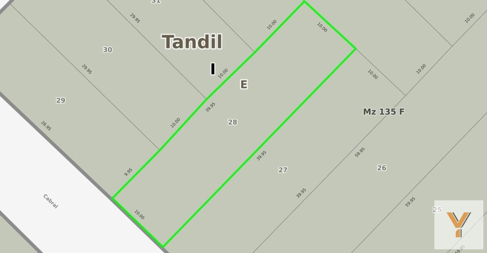 Land for Sale - 400 square meters - Tandil