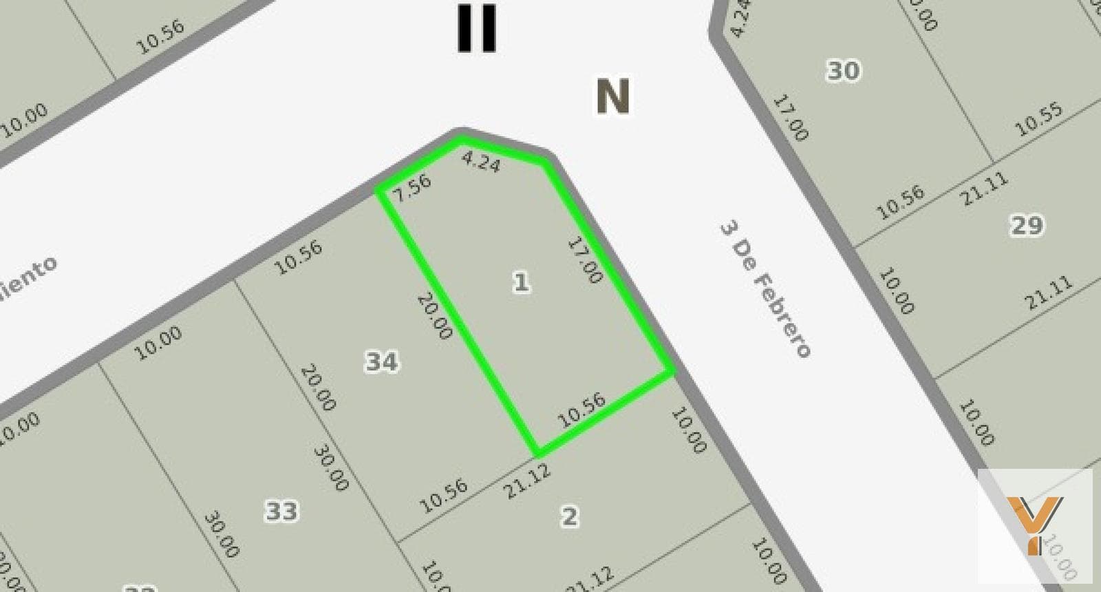 Land for Sale - 207 square meters - Miramar