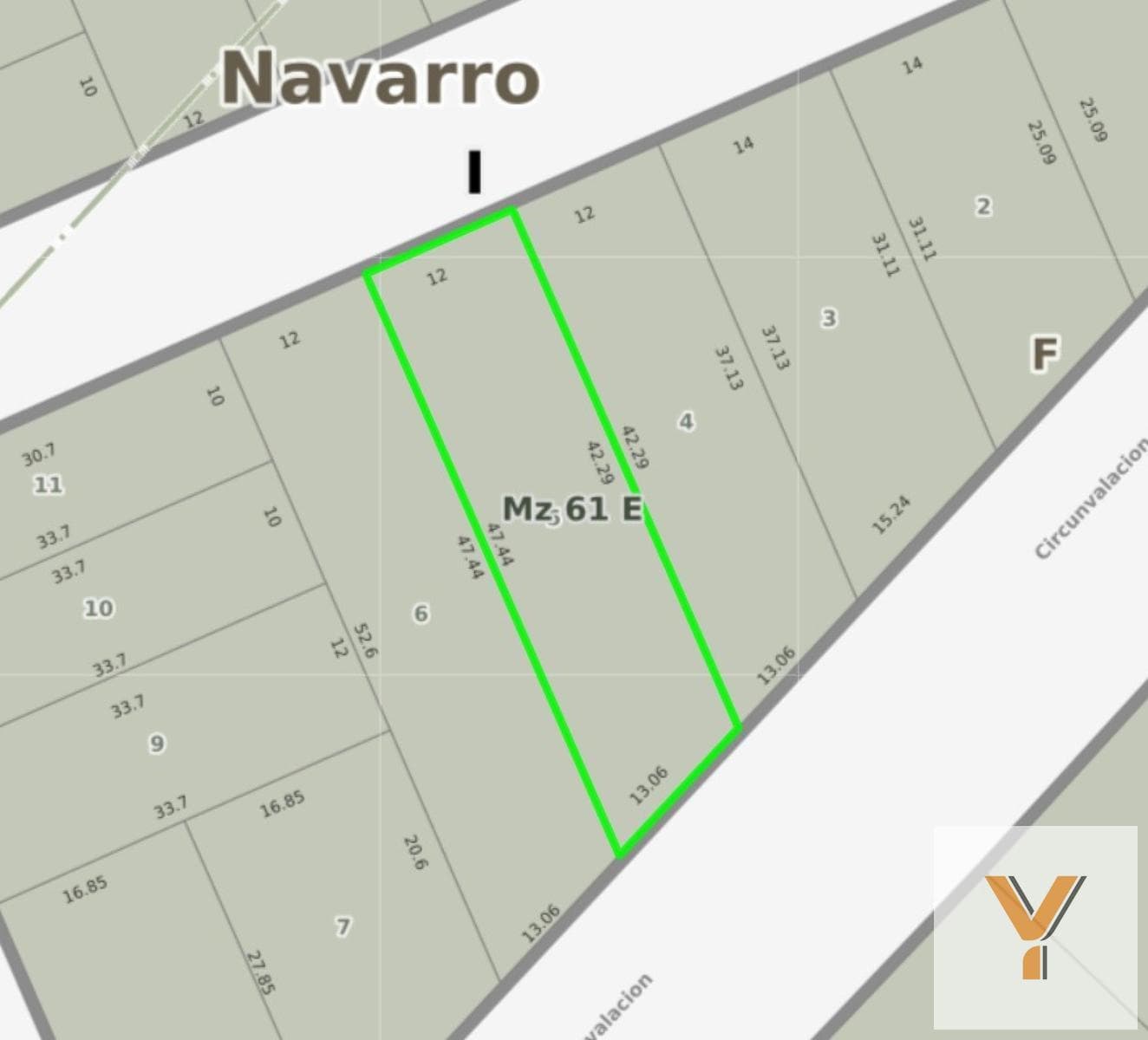 Land for Sale - 538 m² - Navarro