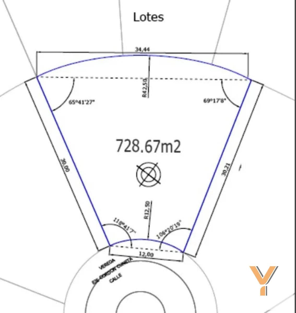 Land for sale - 729 m² - Escobar