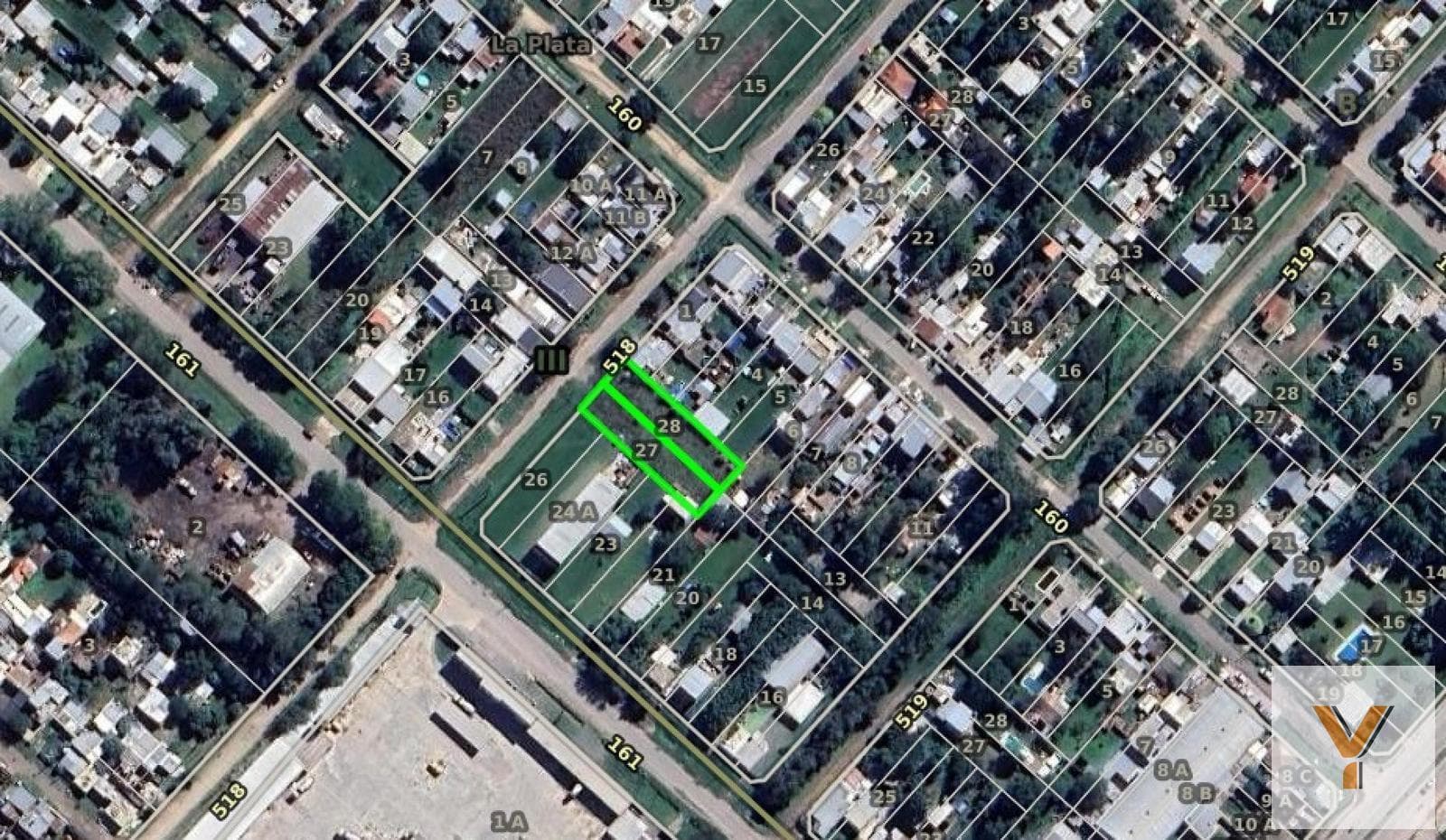 Land for Sale - 1,000 m² - Melchor Romero