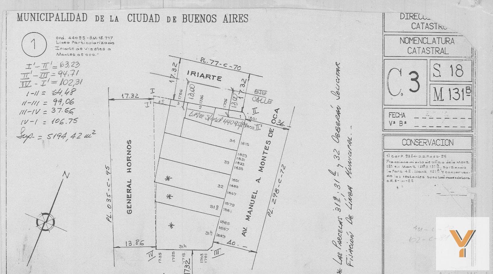 Land for Sale - 900 square meters - Barracas