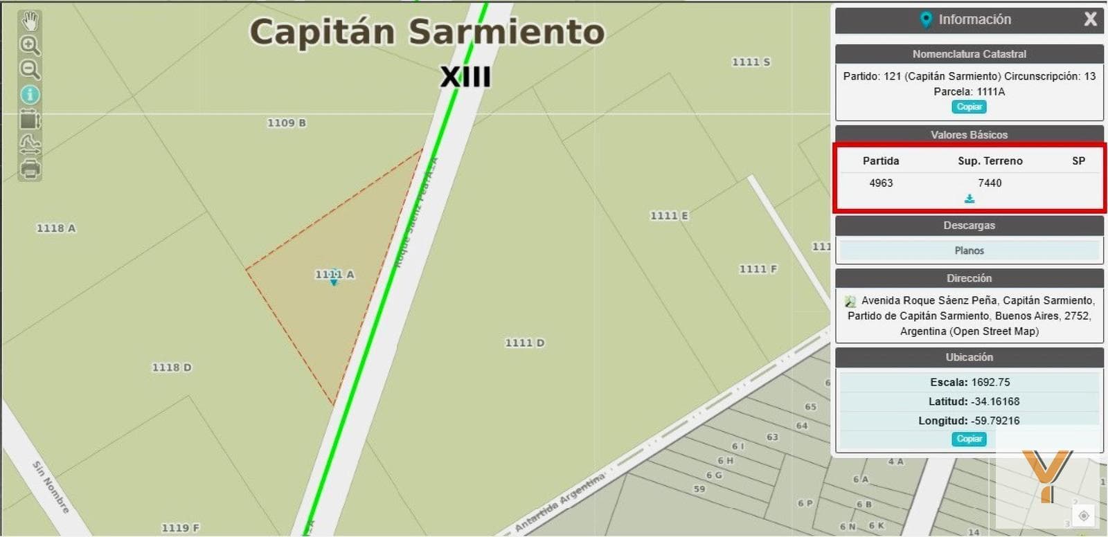 Land for Sale - 23,665 square meters - Capitán Sarmiento