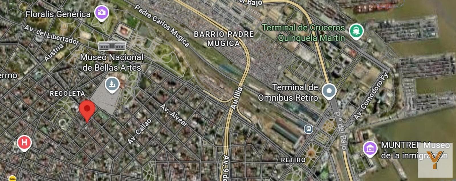 Studio Apartment for Rent - 1 Bathroom - Recoleta