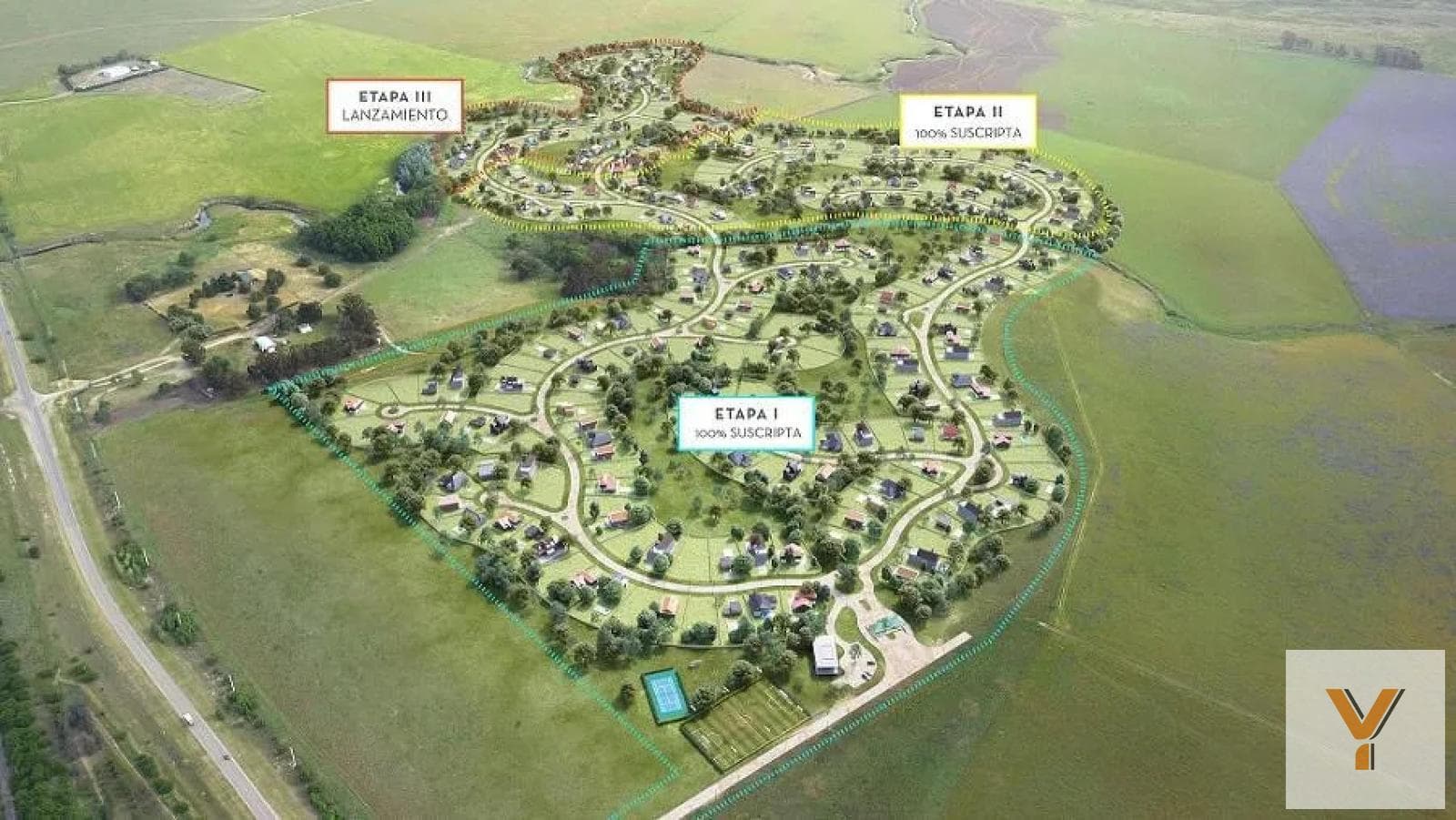 Land for Sale - 800 m² - Las Verbenas Country Club, Sierra de la Ventana