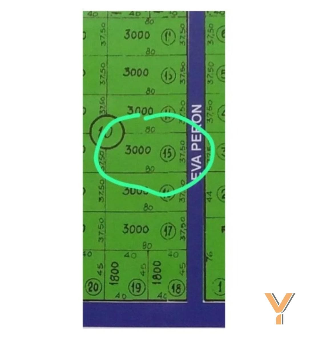 Land for Sale - 3,520 m² - Gómez, Brandsen