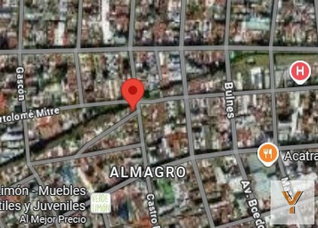 Departamento Monoambiente en alquiler - 1 Baño - Almagro