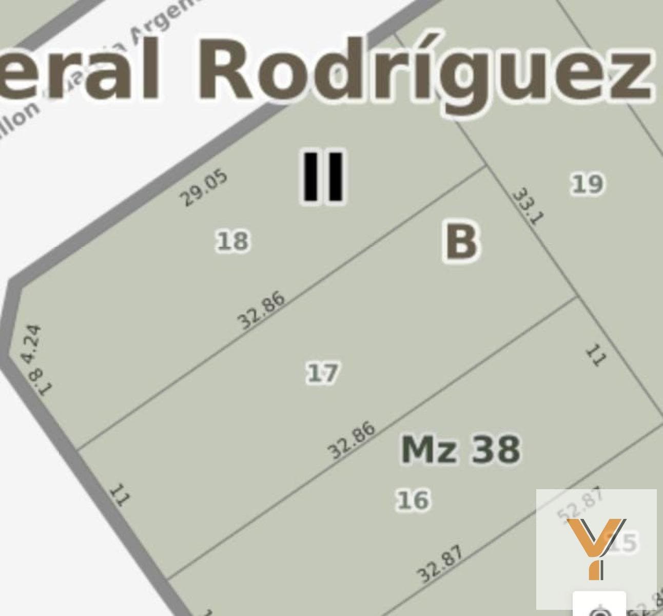 Land for sale - 660 square meters - General Rodríguez