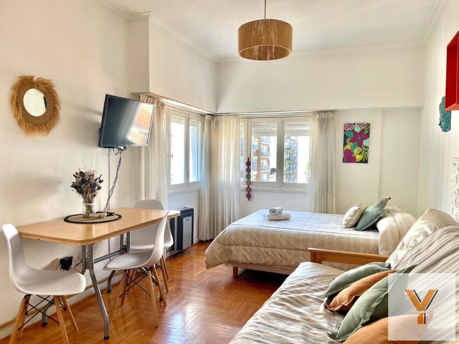 Apartment for short-term rent - 1-room - Mar del Plata