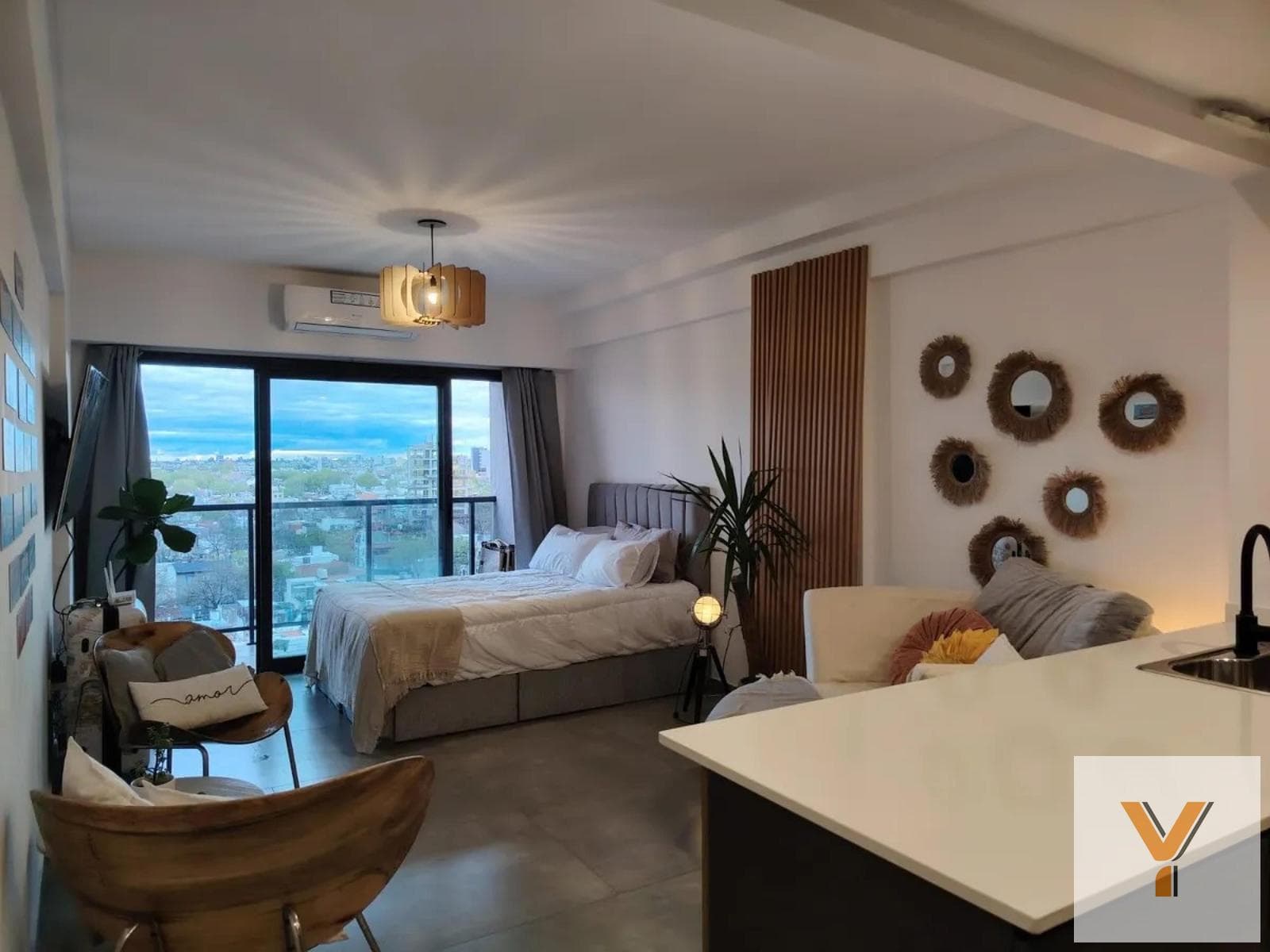 Studio Apartment for Rent - 1 Bathroom - Villa Luro