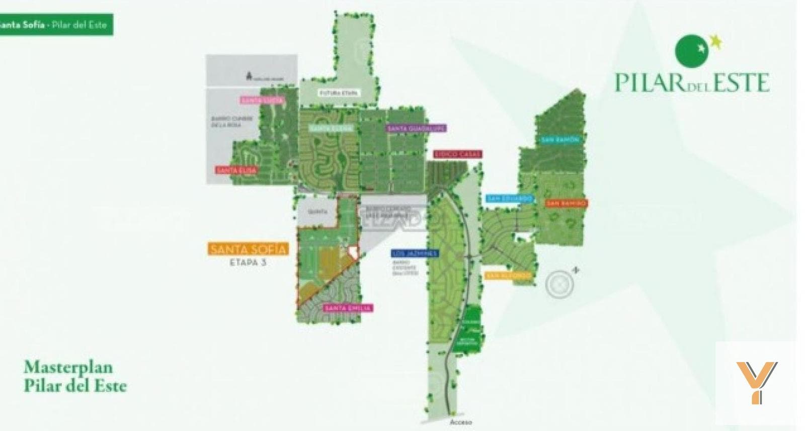Land for Sale - 511 m² - Santa Sofía, Pilar Del Este