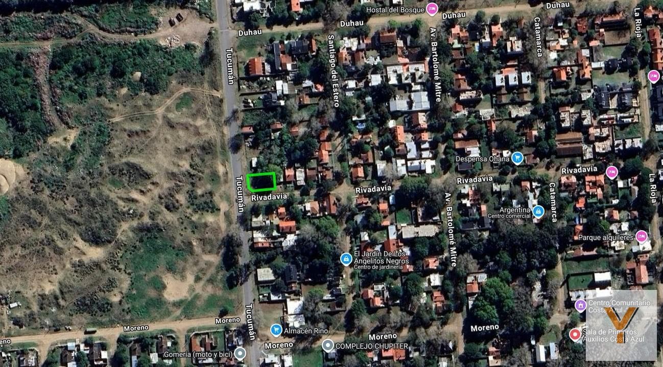 Land for Sale - 351 square meters - Costa Azul