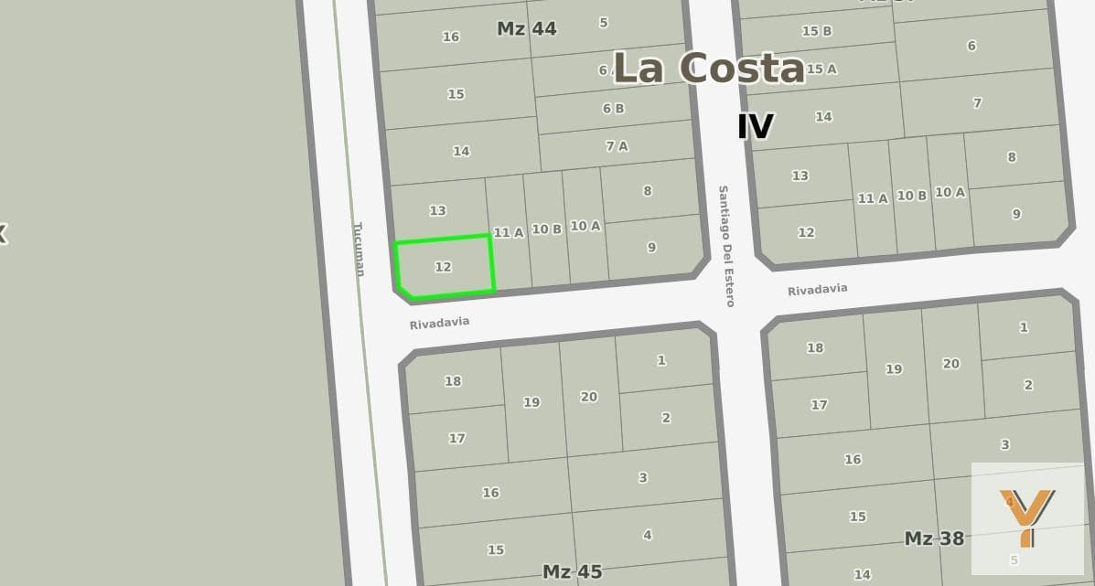 Land for Sale - 351 square meters - Costa Azul