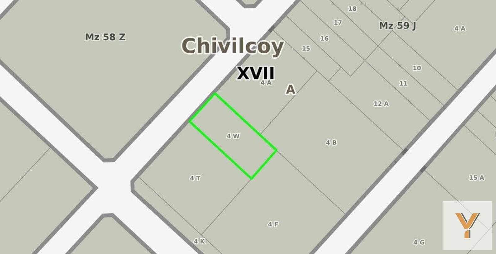 Land for Sale - 900 square meters - Chivilcoy