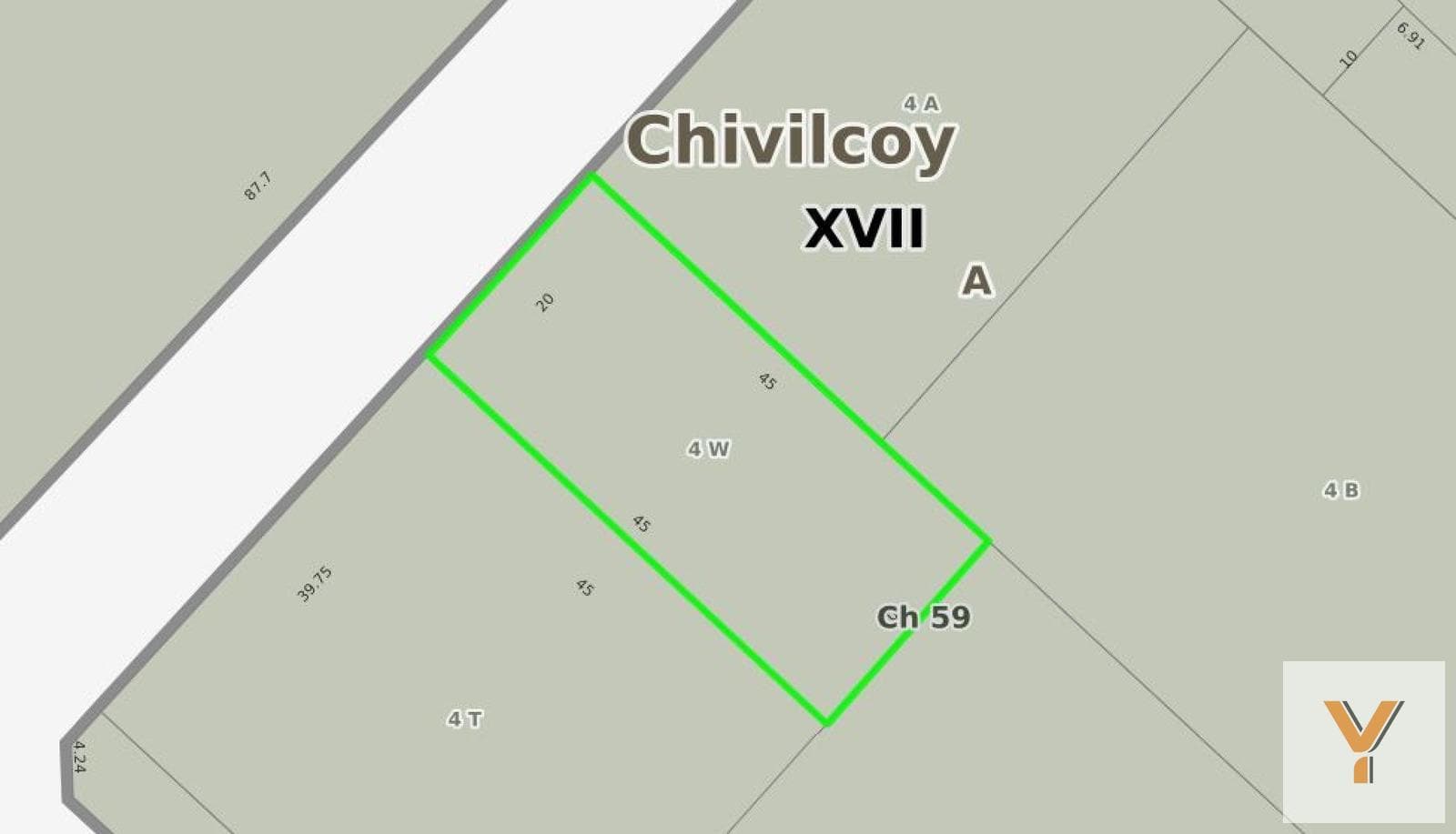 Land for Sale - 900 square meters - Chivilcoy