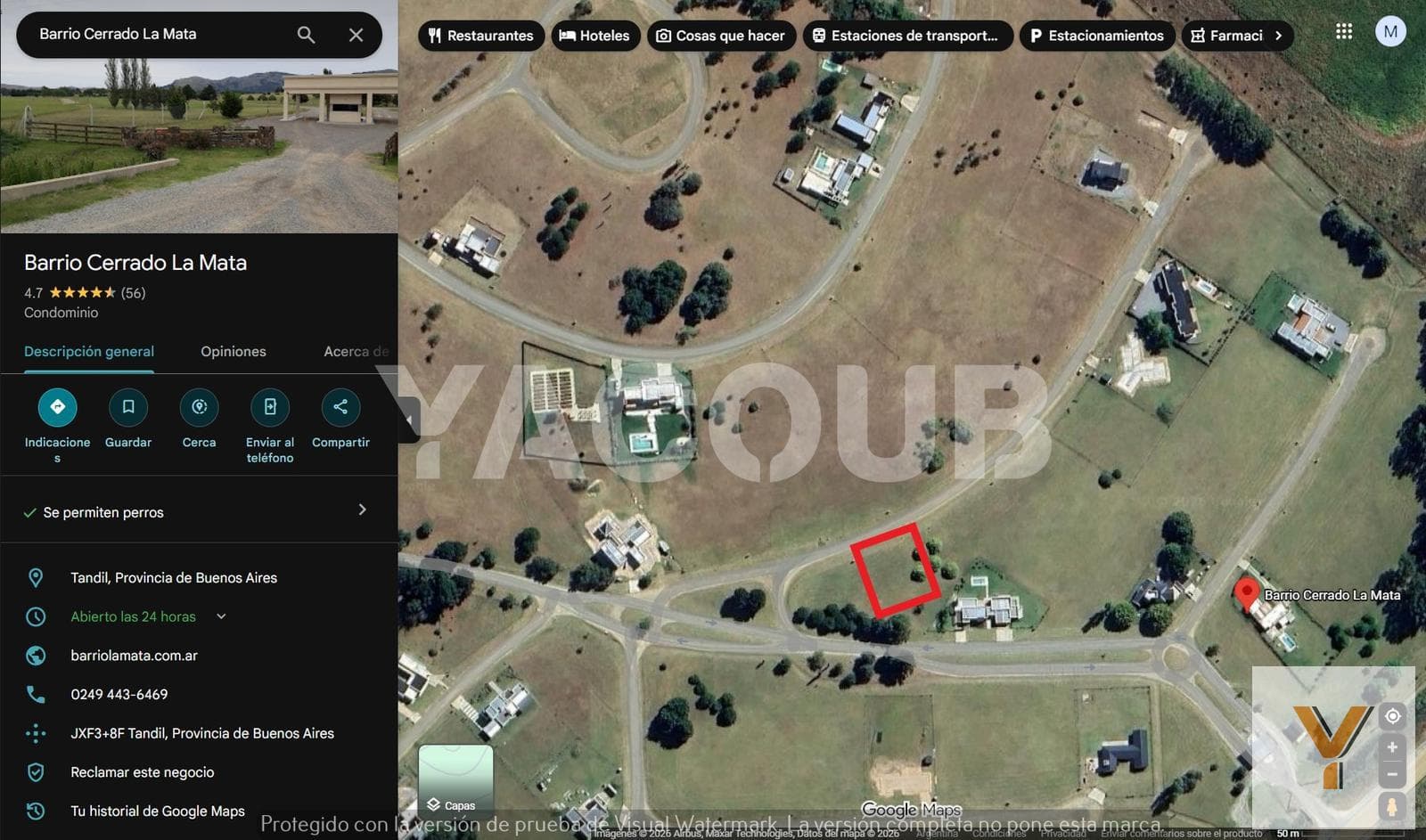 Land for Sale - 1,315 m² - Tandil
