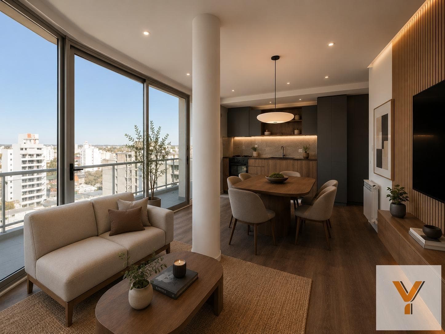 Apartment for sale - 2 bedrooms - 86 m² - (NO ADDITIONAL FEES) - La Plata - Brand new