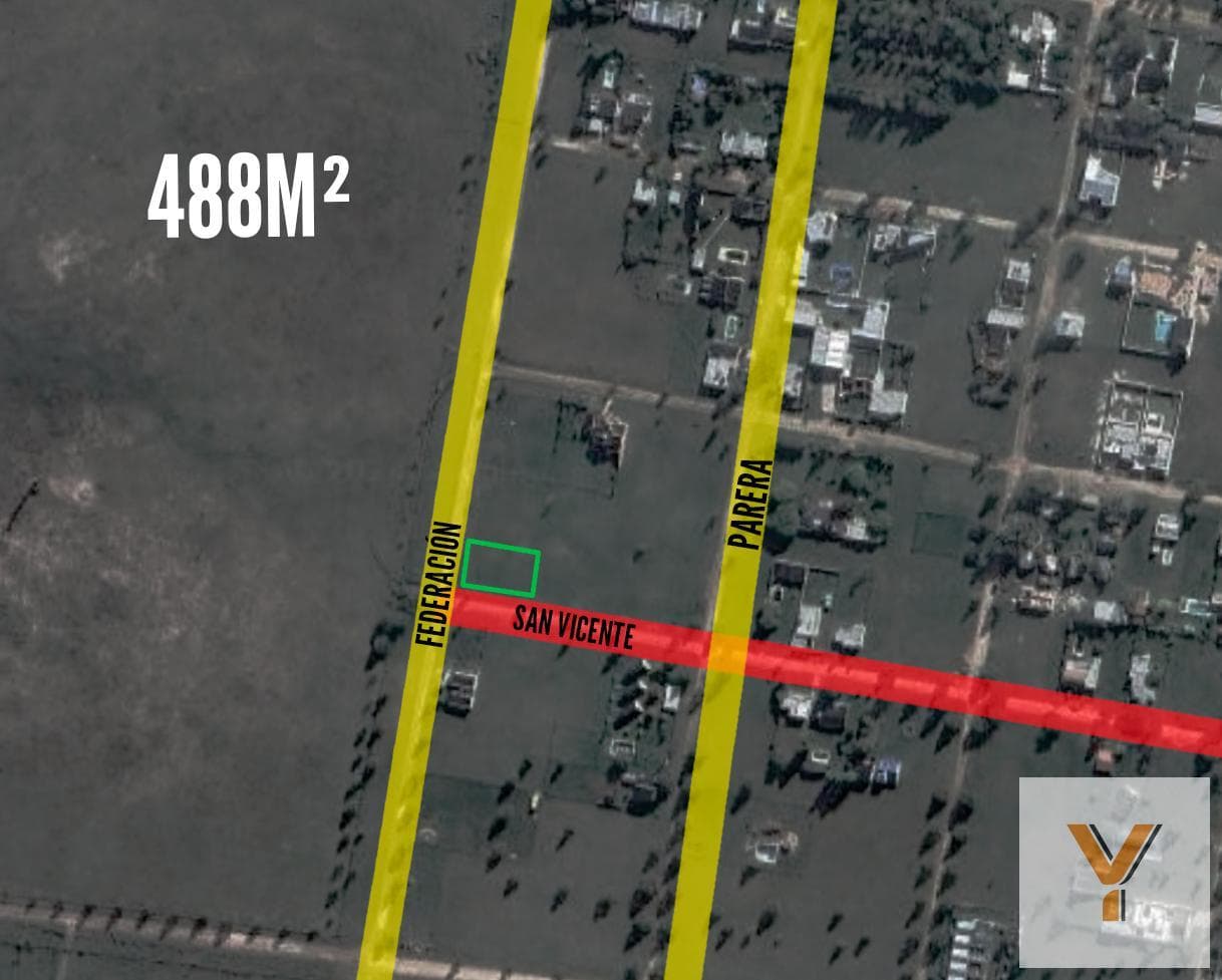Land for Sale - 488 m² - General Belgrano, Gualeguaychú, Entre Ríos