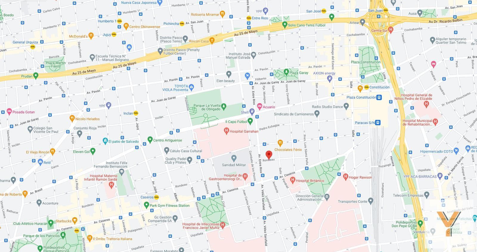 Studio Apartment for Sale - 1 Bathroom - 60 m² - Parque Patricios