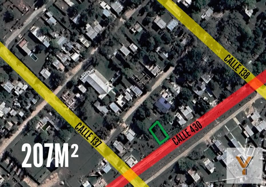 Land for Sale - 207 m² - El Rincón, City Bell, La Plata