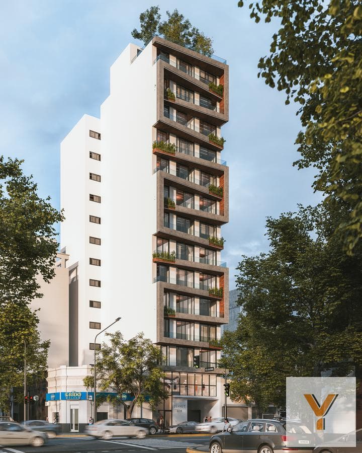 Apartment for sale - 1 bedroom, 1 bathroom - 41 m² total - La Plata - basement - new development.
