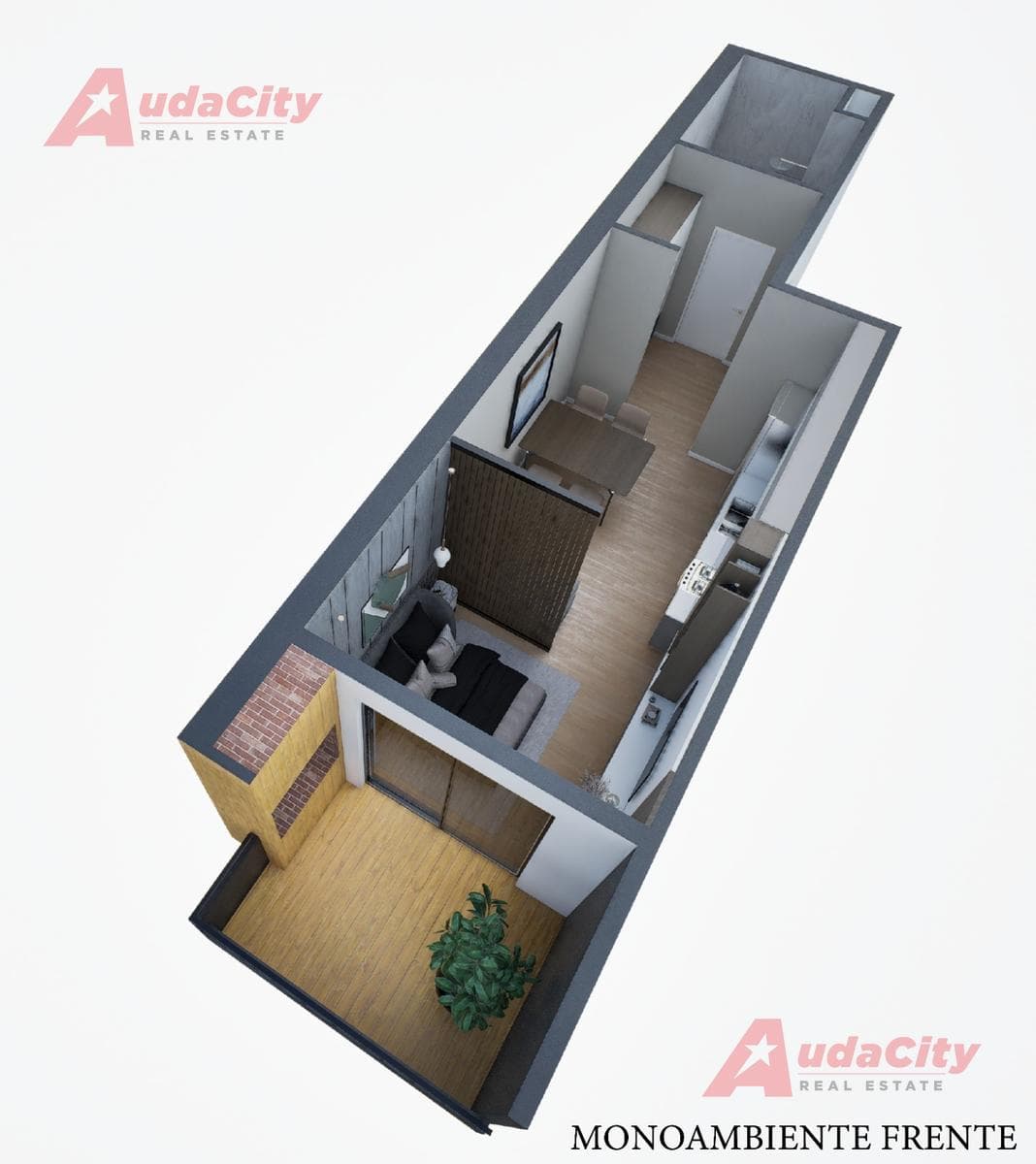 Studio Apartment for Sale in Villa Urquiza, CABA (Pre-Construction)