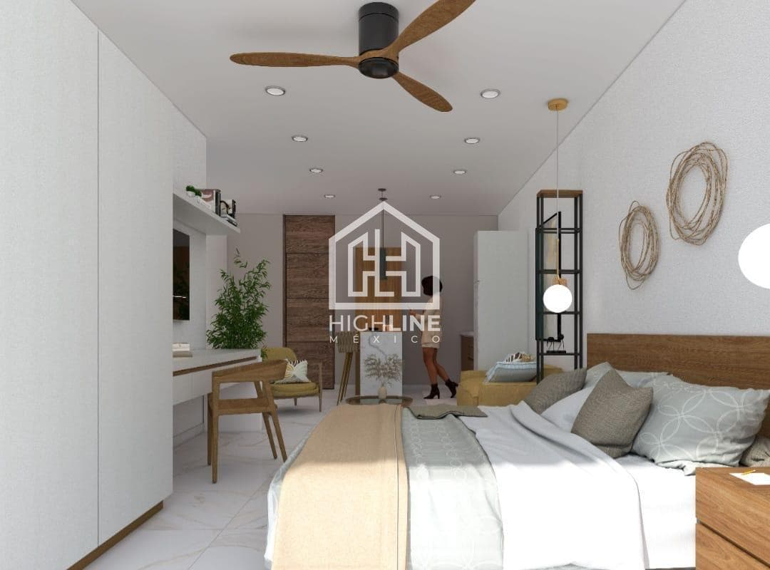 ESTUDIO CERCA DE LA QUINTA AVENIDA EN PLAYA DEL CARMEN| ROOFTOP| GYM