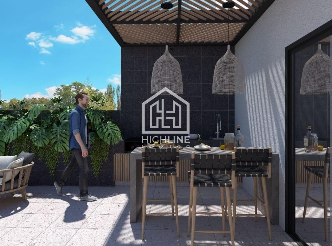 ESTUDIO CERCA DE LA QUINTA AVENIDA EN PLAYA DEL CARMEN| ROOFTOP| GYM