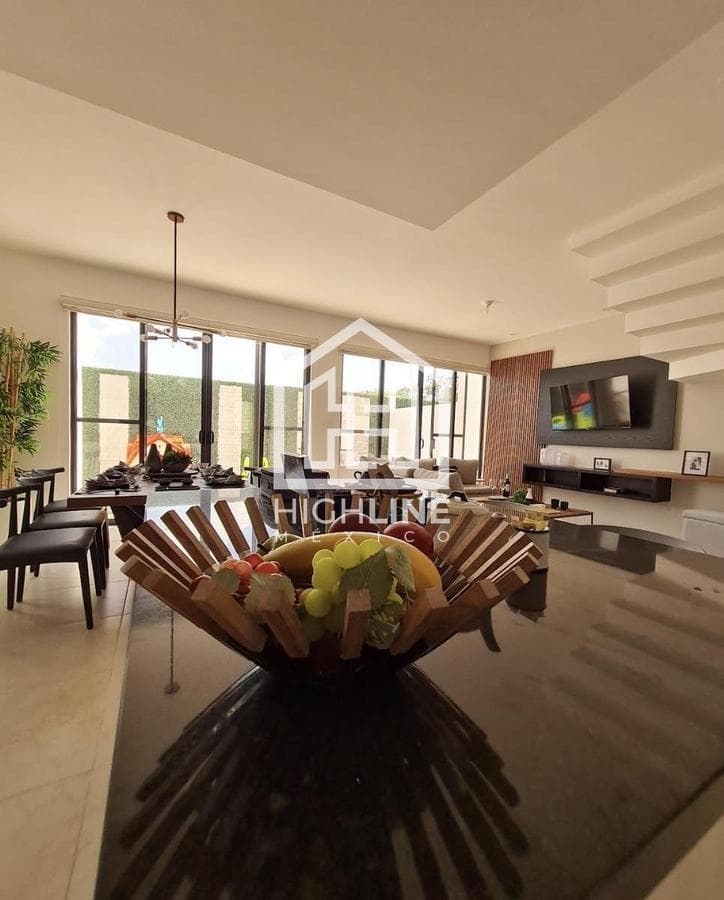 CASA DE 3 HABITACIONES EN PLAYA DEL CARMEN CON CASA CLUB