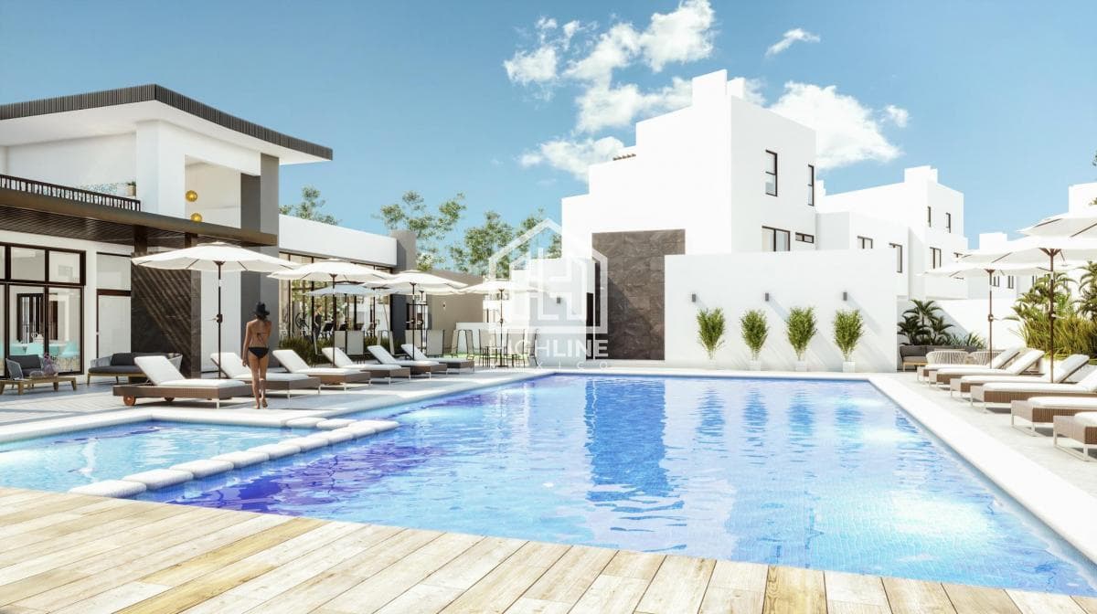 CASA DE 3 HABITACIONES EN PLAYA DEL CARMEN CON CASA CLUB