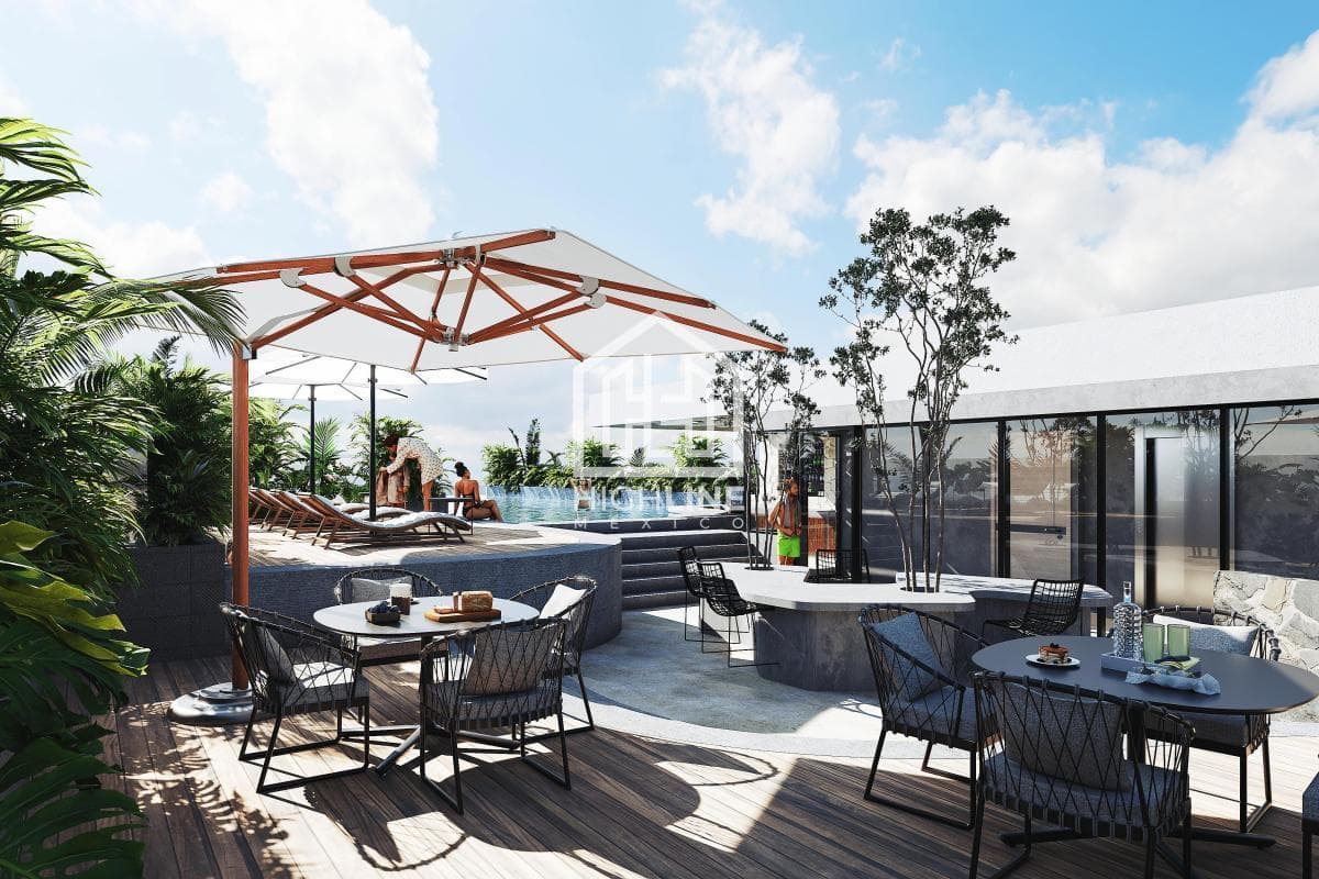 Ultimas unidades con el 20% off 2 habitaciones en Cancún con vista al mar, alberca y gym