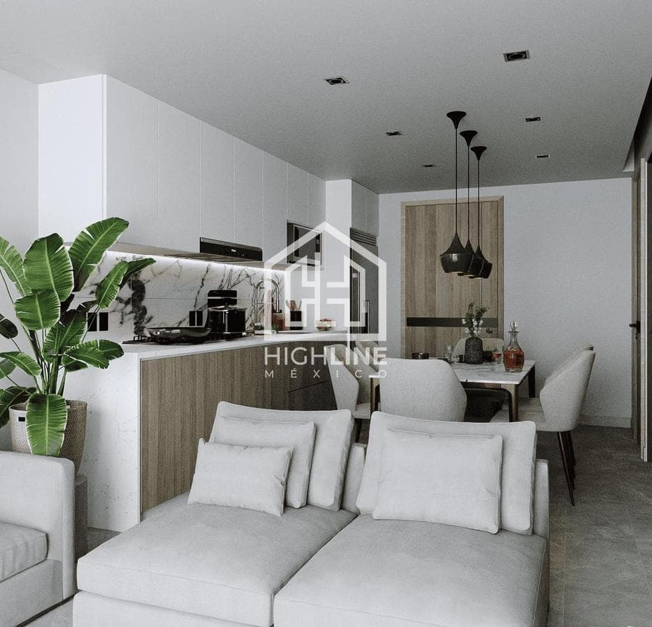 Ultimas unidades con el 20% off 2 habitaciones en Cancún con vista al mar, alberca y gym