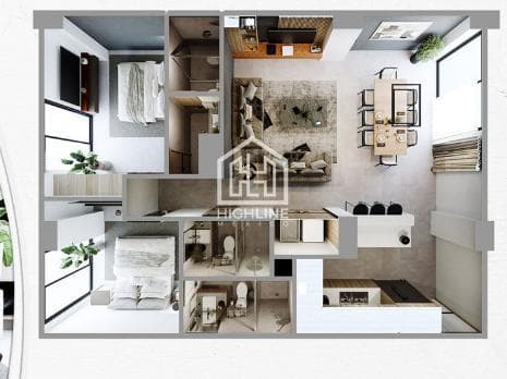 Ultimas unidades con el 20% off 2 habitaciones en Cancún con vista al mar, alberca y gym