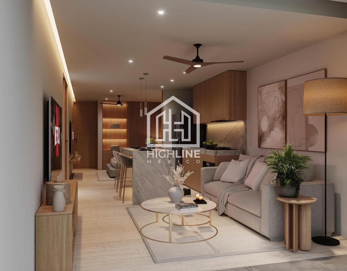 Departamento en venta de 1 habitación en Playa del Carmen a pocos metros de la playa | Alberca y Spa