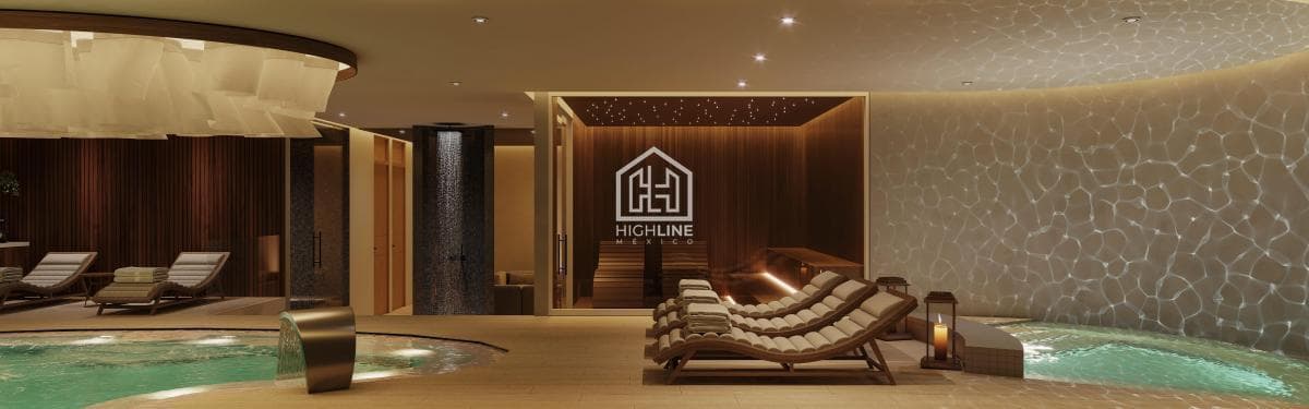 Departamento en venta de 1 habitación en Playa del Carmen a pocos metros de la playa | Alberca y Spa