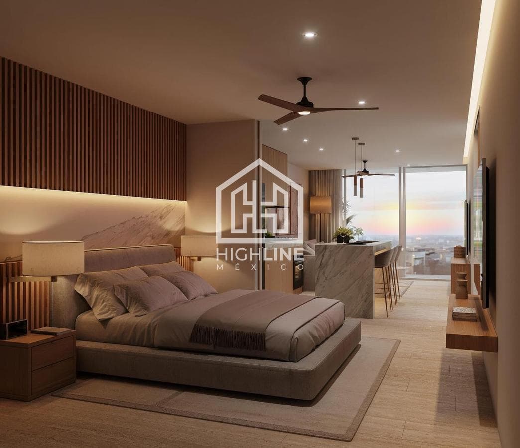 Departamento en venta de 1 habitación en Playa del Carmen a pocos metros de la playa | Alberca y Spa