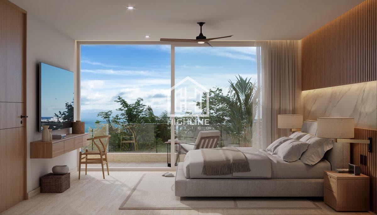 Departamento en venta de 1 habitación en Playa del Carmen a pocos metros de la playa | Alberca y Spa
