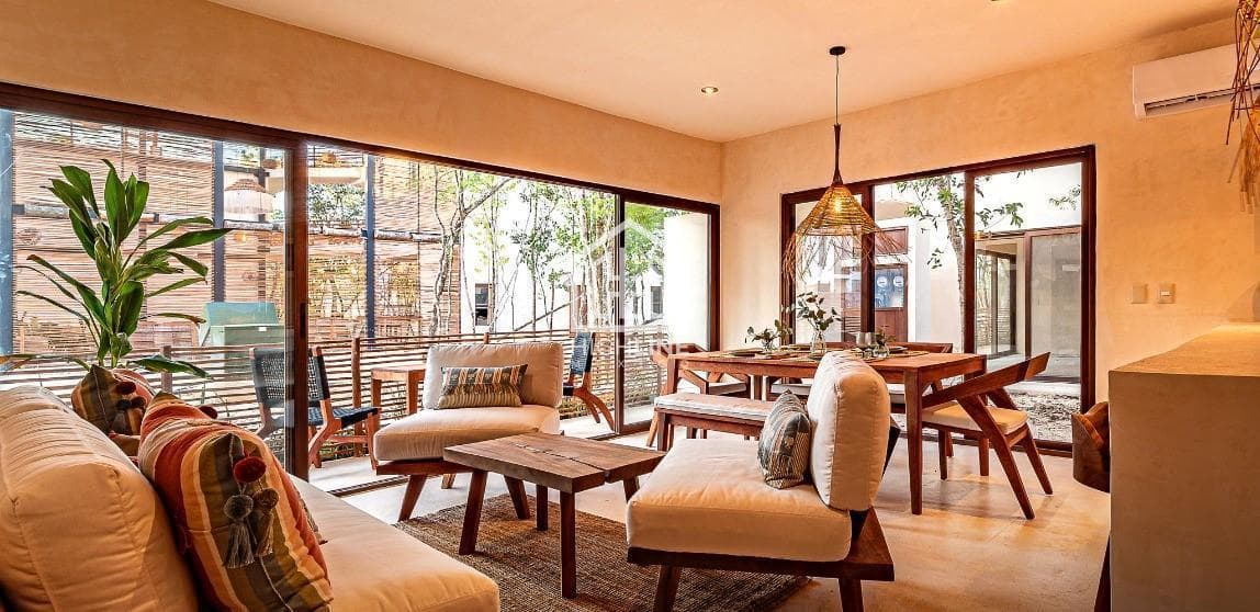Departamento en Venta 2 Habitaciones Sistema Lock Off Cenote Petfriendly