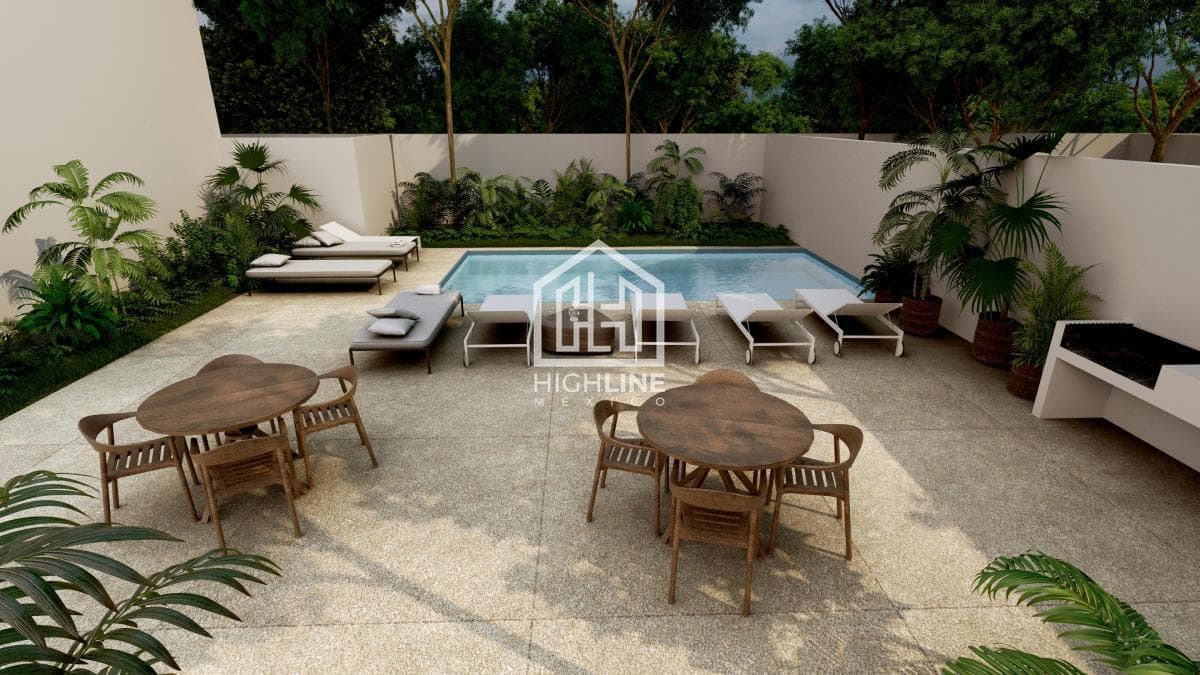 ENTREGA INMEDIATA DEPARTAMENTO 2 RECAMARAS EN TULUM CON BALCÓN/OPORTUNIDAD/ROI