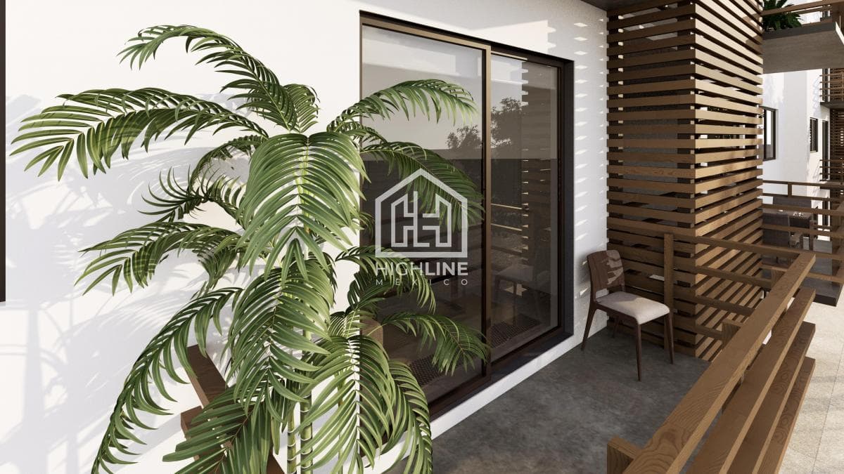 IMMEDIATE OCCUPANCY: 2-BEDROOM APARTMENT IN TULUM WITH BALCONY / OPPORTUNITY / ROI