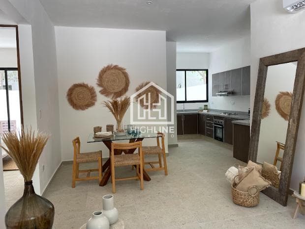 DEPARTAMENTO NUEVO EXCELENTE ROI A 5 MINUTOS DEL CENTRO DE TULUM ALBERCA INFONAVIT CARIBE
