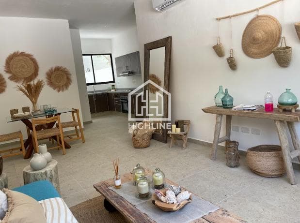 DEPARTAMENTO NUEVO EXCELENTE ROI A 5 MINUTOS DEL CENTRO DE TULUM ALBERCA INFONAVIT CARIBE