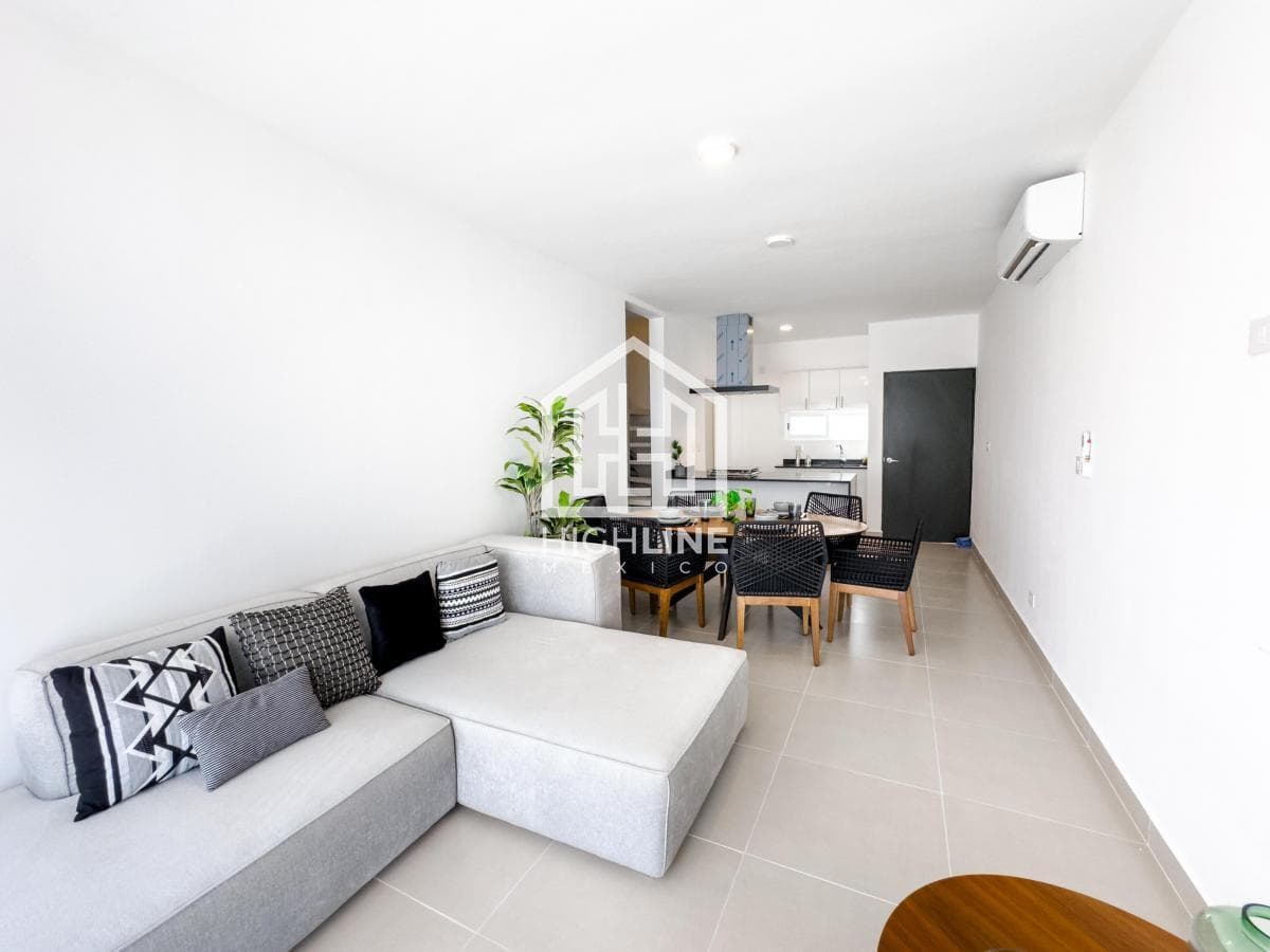 2-BEDROOM APARTMENT IN PLAYA DEL CARMEN, 5 MINUTES FROM THE BEACH