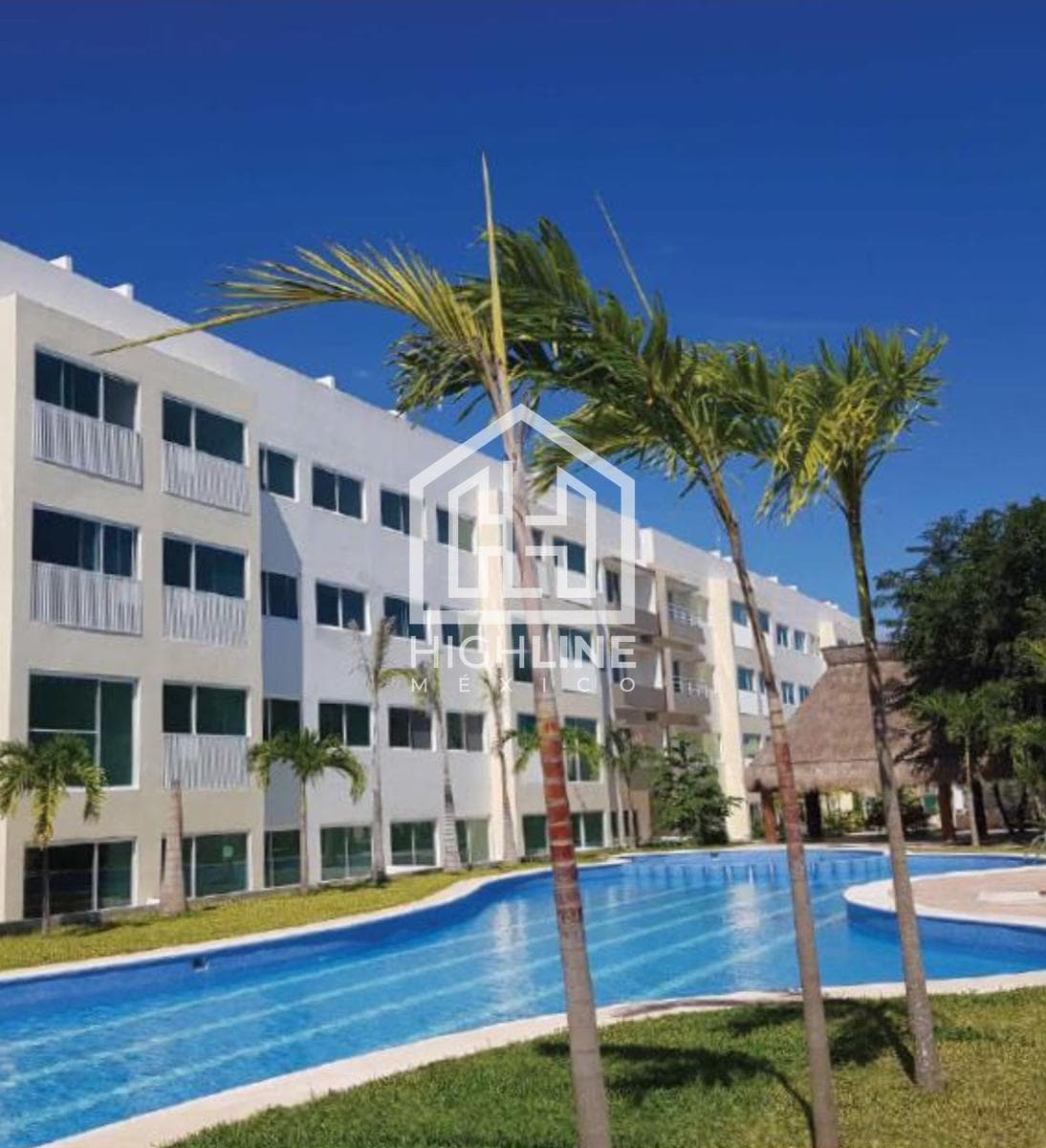 DEPARTAMENTO DE 2 HABITACIONES EN PLAYA DE CARMEN A 5 MIN DE LA PLAYA