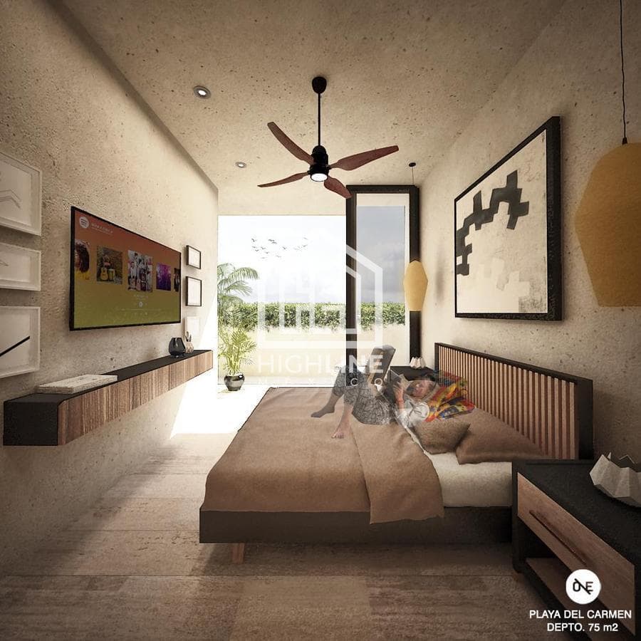 DEPARTAMENTO 2 HABITACIONES CON ALBERCA EN PLAYA DEL CARMEN / PREVENTA