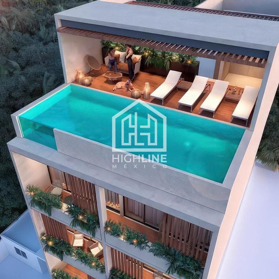 1-BEDROOM APARTMENT / PLAYA DEL CARMEN / 4 BLOCKS FROM THE BEACH / READY TO MOVE IN.