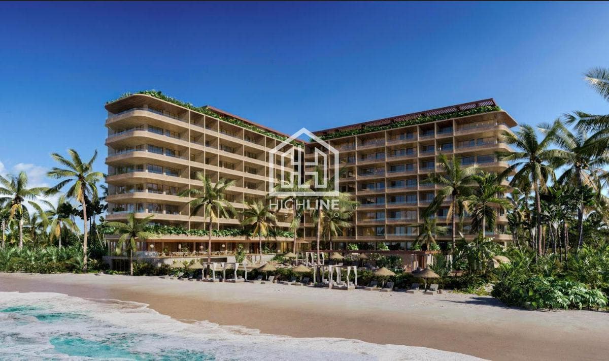 VENTA DE DEPARTAMENTO EN PUERTO MORELOS ACCESO DIRECTO A LA PLAYA