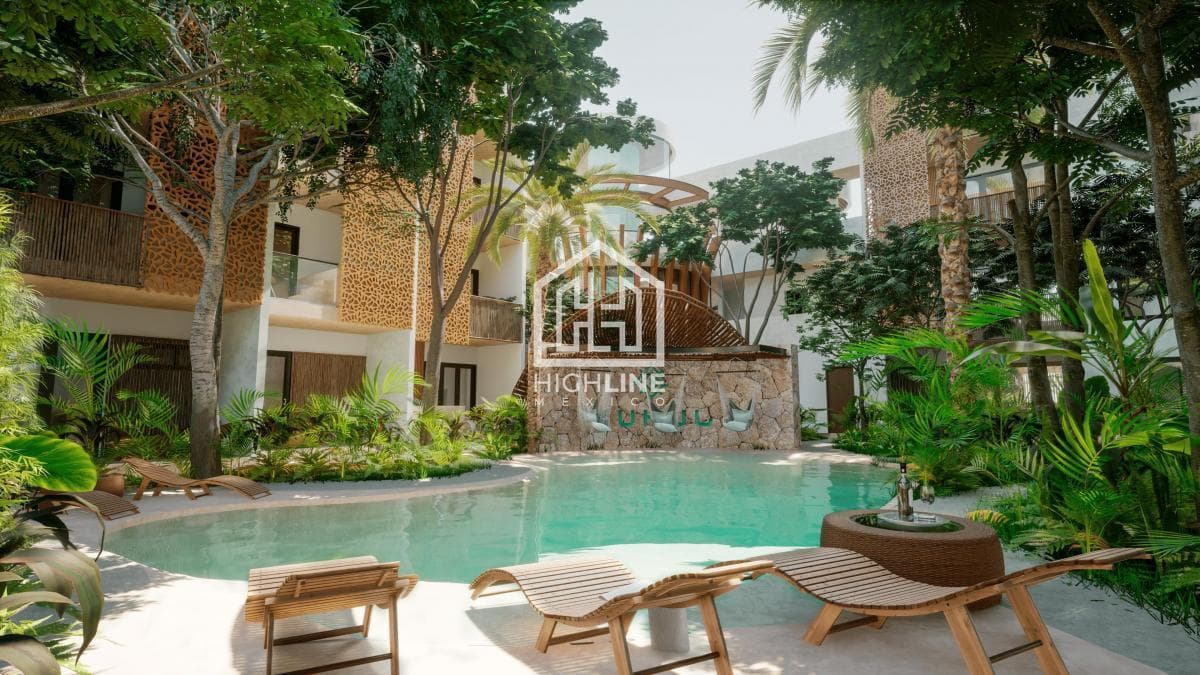 DEPARTAMENTO EN VENTA DE 1 HABITACION LLAVE EN MANO CON 15 AMENIDADES Y PLUNGE POOL PRIVADA