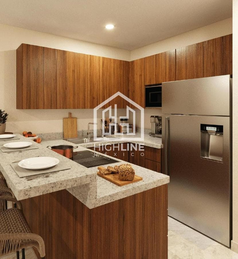 Departamento en venta de 2 habitaciones en Cozumel con entrega inmediata frente al mar / Alberca